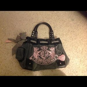 A juicy couture purse.